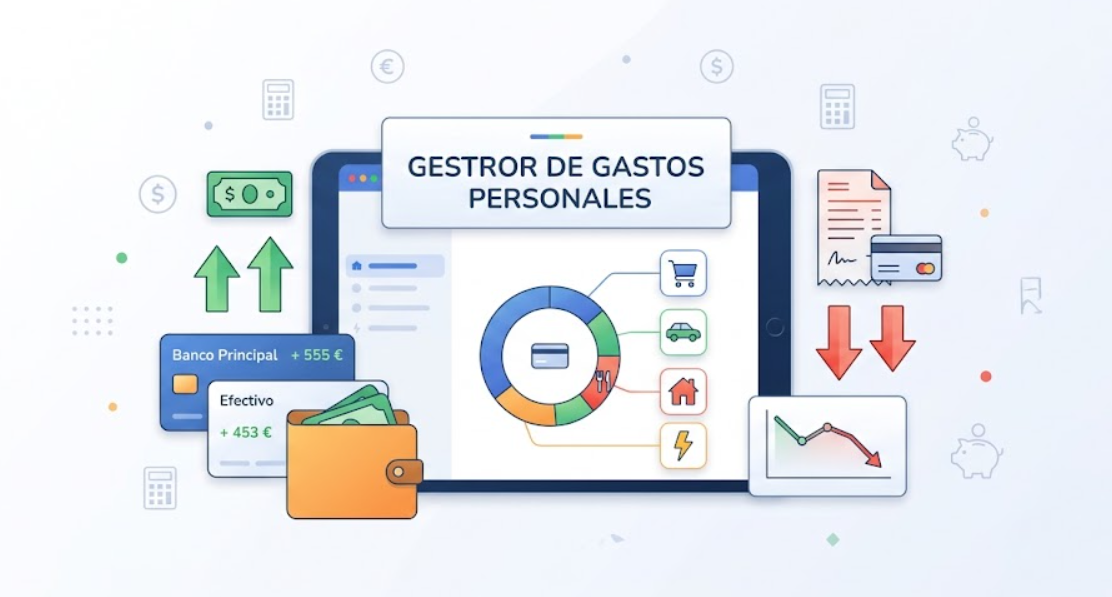 Portada del proyecto App de gastos personales